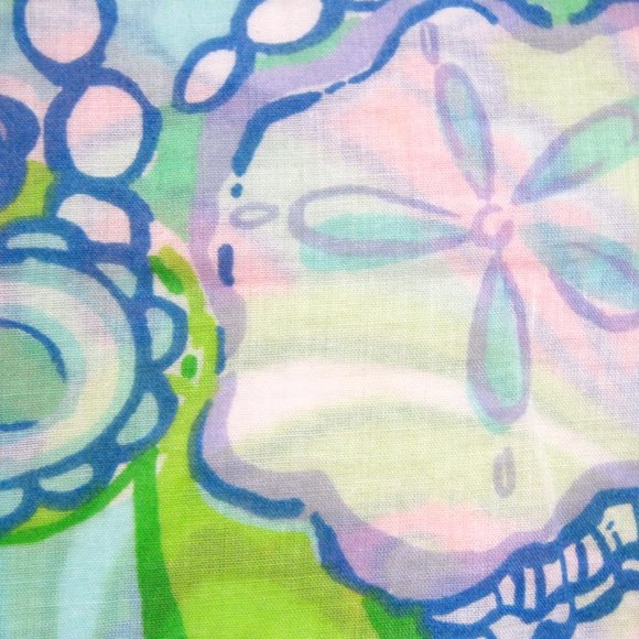 LILLY PULITZER "Amelia Island" Cotton Tunic Top - Picture 5 of 10